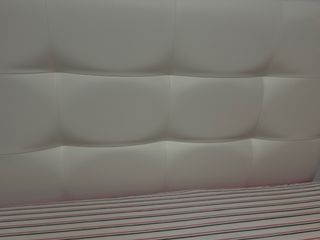 Cabecero Polipiel Blanco Cama 1.35