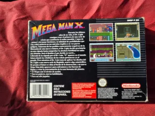 Mega Man X SNES PAL Version