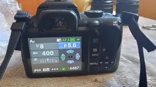 Cámara Reflex Pentax K-r + 3 lentes y mochila