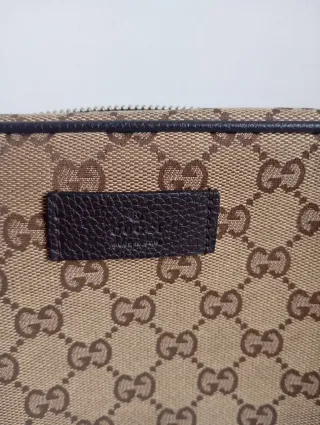 Marsupio Gucci Beige/Marrone Monogram