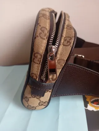 Marsupio Gucci Beige/Marrone Monogram