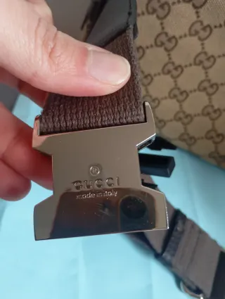 Marsupio Gucci Beige/Marrone Monogram