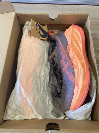 Zapatillas Asics Superblast 2 Gris Naranja