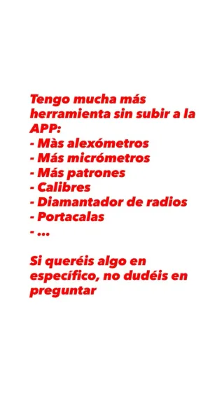 Herramienta industrial de precisión