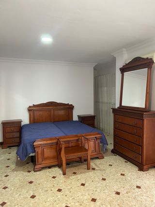 Dormitorio completo madera