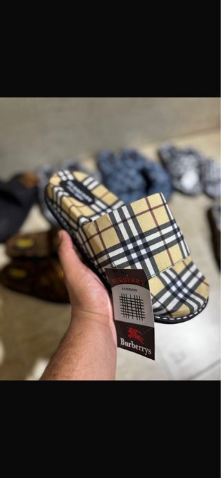 Ciabatte Burberry Beige