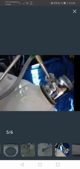 Lavabo+mármol+grifo para mueble 80cm