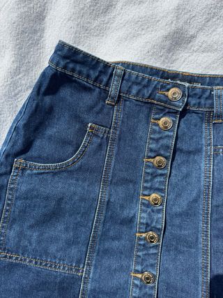 Falda vaquera Stradivarius Talla 38