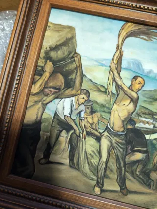 Cordeleros bilbaínos, Arteta. Óleo