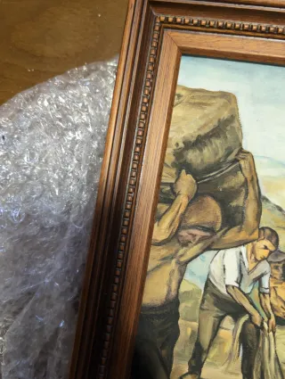 Cordeleros bilbaínos, Arteta. Óleo