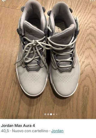Scarpe Jordan Max Aura 4 Grigie