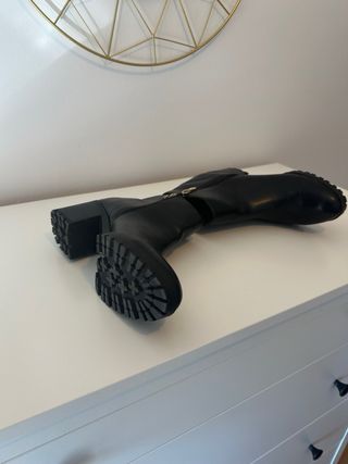 Botines negros tacón plataforma