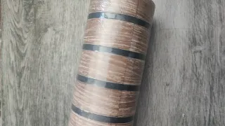 Rollo de papel pintado efecto madera