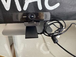 Webcam AUKEY Nero e Argento