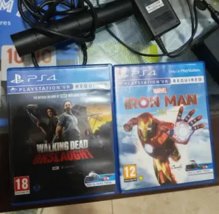 PS4 VR + Mandos Move + Cámara y 2 juegos