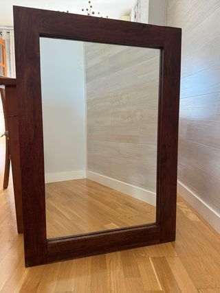 Espejo Madera Teka 100x70