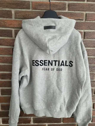 Sudadera Fear of God Essentials Gris
