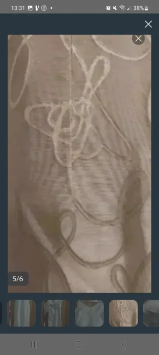 Vestido fiesta plateado y blanco