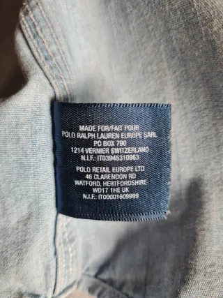 Camicia Polo Ralph Lauren bambino 5 anni