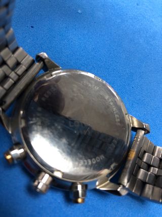 Reloj Lotus Cronógrafo Dorado y Plateado