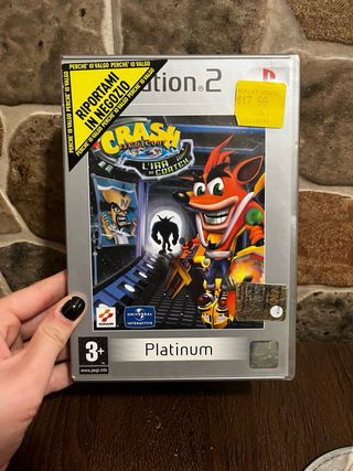 Crash Bandicoot: L'ira di Cortex PS2 Platinum