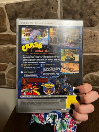 Crash Bandicoot: L'ira di Cortex PS2 Platinum