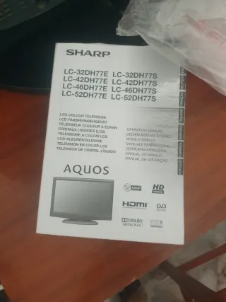 Televisor Sharp Negro