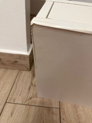 Mueble recibidor blanco