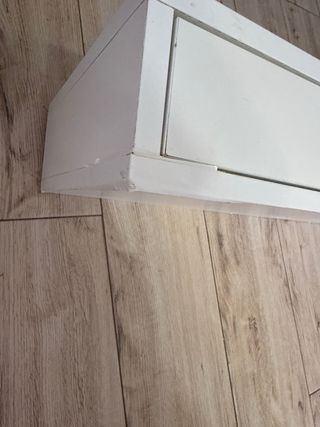 Mueble recibidor blanco