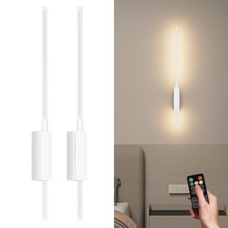 996 - 2 Lampade LED da Parete 6000mAh