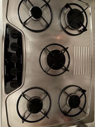 Cucina completa legno con elettrodomestici