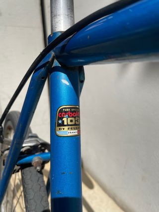 Bicicleta Peugeot Clásica Adelay Azul