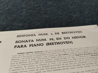 Sinfonía y Sonata Beethoven