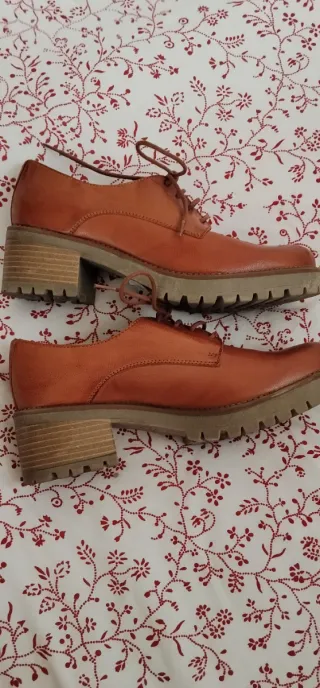 Zapatos Oxford en piel