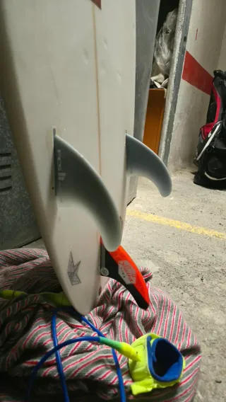 Tabla de surf artesanal