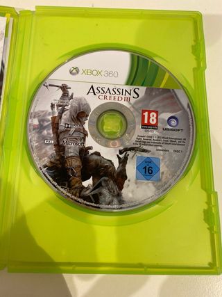 Assassin's Creed III Xbox 360 Doble Disco