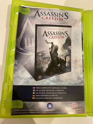Assassin's Creed III Xbox 360 Doble Disco