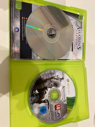 Assassin's Creed III Xbox 360 Doble Disco