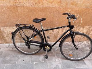 Bicicleta Paseo Btwin Negra