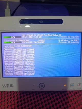 Nintendo Wii U Blanca