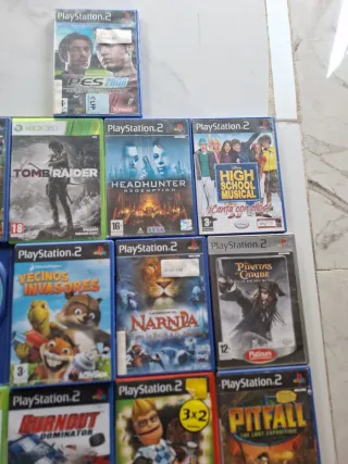 Lote Juegos PS2 y Xbox 360