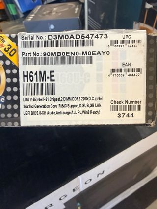 Placa Base ASUS H610M-E