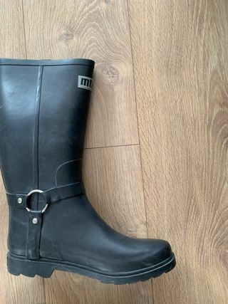 Botas de agua Mustang Negras Talla 39