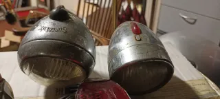 Fanali bici d'epoca Superlux e altri