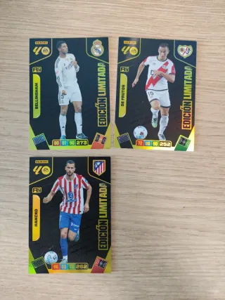 Lote 3 Cromos Adrenalyn XL Edición Limitada