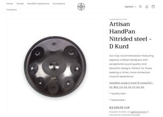 Handpan Space Drum nitro