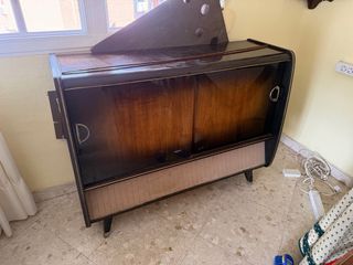Mueble Radio-Gramófono Vintage Años 50/60