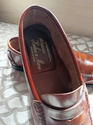 Mocasines Artesanía Hechos a Mano Marrones