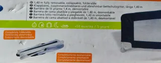 Barrera Cama Jane 140cm  A recoger en Riaza.
