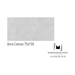 Porcelánico Aura Canvas Mate Efecto Piedra 75x150